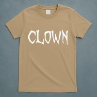 Clown Creepy Spooky Halloween Lazy Costume Holiday Lover T-Shirt