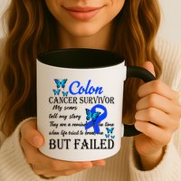 Colon Cancer Survivor My Scars Tell My Story Mug
