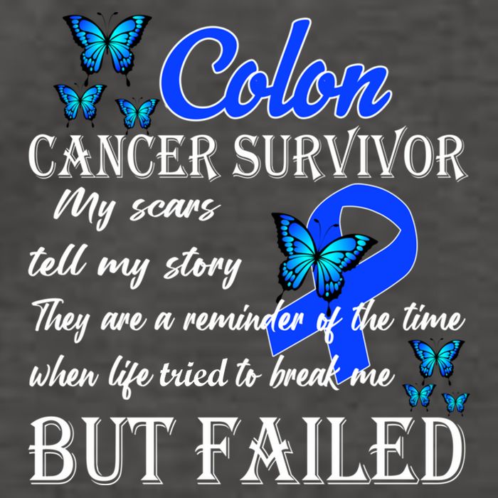 Colon Cancer Survivor My Scars Tell My Story Vector Backpack