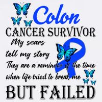 Colon Cancer Survivor My Scars Tell My Story Garment-Dyed Sweatshirt