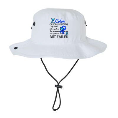 Colon Cancer Survivor My Scars Tell My Story Legacy Cool Fit Booney Bucket Hat