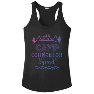 Camp Counselor Squad Gift Idea For Summer Camp Counselors Cool Gift Ladies PosiCharge Competitor Racerback Tank