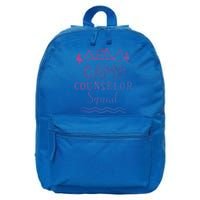 Camp Counselor Squad Gift Idea For Summer Camp Counselors Cool Gift 16 in Basic Backpack