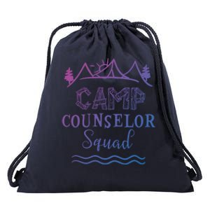 Camp Counselor Squad Gift Idea For Summer Camp Counselors Cool Gift Drawstring Bag