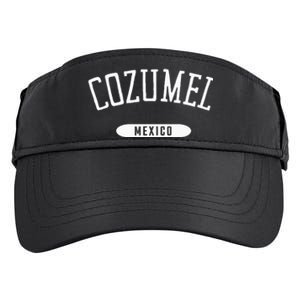 Cozumel Classic Style Cozumel Mexico Adult Drive Performance Visor