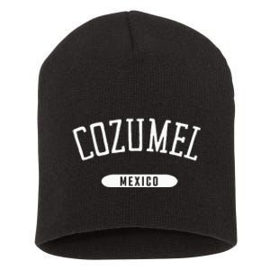 Cozumel Classic Style Cozumel Mexico Short Acrylic Beanie