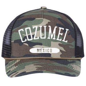 Cozumel Classic Style Cozumel Mexico Retro Rope Trucker Hat Cap