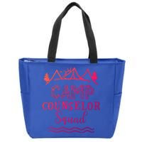 Camp Counselor Squad Gift Idea For Summer Camp Counselors Cool Gift Zip Tote Bag