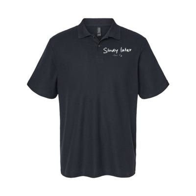 Coach Cig Study Later Softstyle Adult Sport Polo