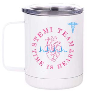 Cardiology Code Stemi Gift Cardiac Cath Lab Gift 12 oz Stainless Steel Tumbler Cup