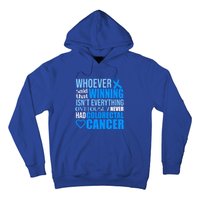 Colorectal Cancer Survivor Winning Crc Warrior Funny Gift Hoodie