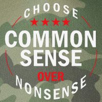 Choose Common Sense Over Nonsense Legacy Tie Dye Trucker Hat