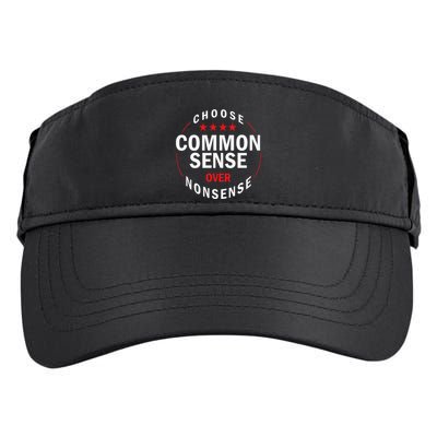 Choose Common Sense Over Nonsense Adult Drive Performance Visor