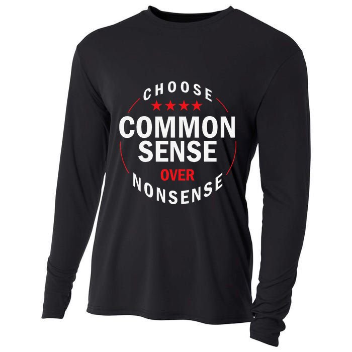 Choose Common Sense Over Nonsense Cooling Performance Long Sleeve Crew