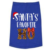 Cute Cheetah SantaS Favorite Ho Christmas S Gift Doggie Tank