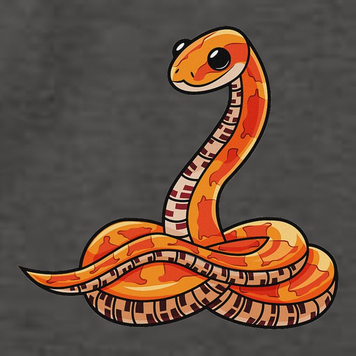 Cute Corn Snake Vector Backpack