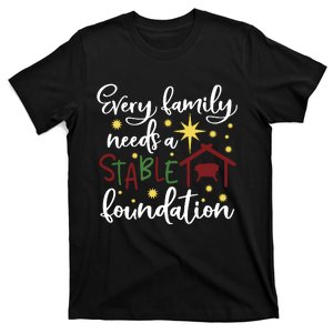 Christmas Christian Saying Religious Quote Family Xmas Gift T-Shirt