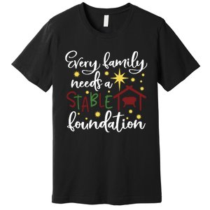 Christmas Christian Saying Religious Quote Family Xmas Gift Premium T-Shirt