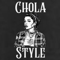 Chicana Chola Style Lowrider Clothes Mexican American Latina 7 Panel Mesh Trucker Snapback Hat