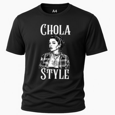 Chicana Chola Style Lowrider Clothes Mexican American Latina Performance Shirt