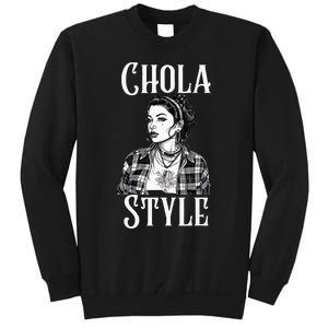 Chicana Chola Style Lowrider Clothes Mexican American Latina Sweatshirt