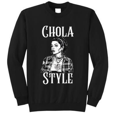 Chicana Chola Style Lowrider Clothes Mexican American Latina Sweatshirt