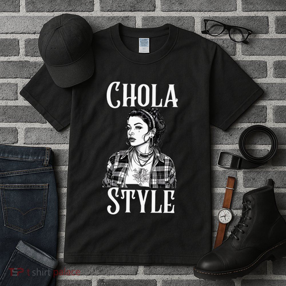 Chicana Chola Style Lowrider Clothes Mexican American Latina Tall T-Shirt