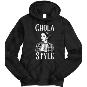 Chicana Chola Style Lowrider Clothes Mexican American Latina Tie Dye Hoodie