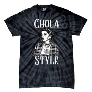 Chicana Chola Style Lowrider Clothes Mexican American Latina Tie-Dye T-Shirt