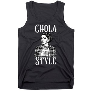 Chicana Chola Style Lowrider Clothes Mexican American Latina Tank Top