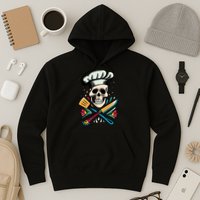 Cooking Chef Skull Hoodie