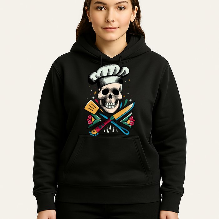 Cooking Chef Skull Hoodie