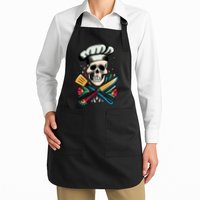Cooking Chef Skull Apron