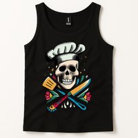 Cooking Chef Skull Tank Top