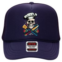 Cooking Chef Skull Hat