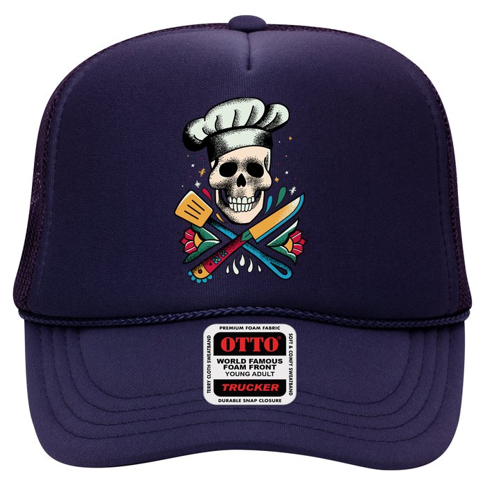 Cooking Chef Skull Hat