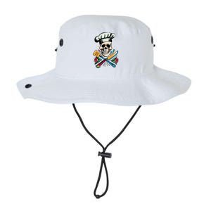 Cooking Chef Skull Legacy Cool Fit Booney Bucket Hat