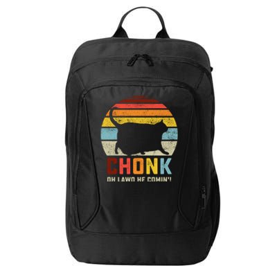 Chonk Cat Scale Meme Funny Retro Style Vintage Cats Memes Gift City Backpack