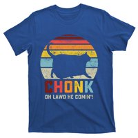 Chonk Cat Scale Meme Funny Retro Style Vintage Cats Memes Gift T-Shirt