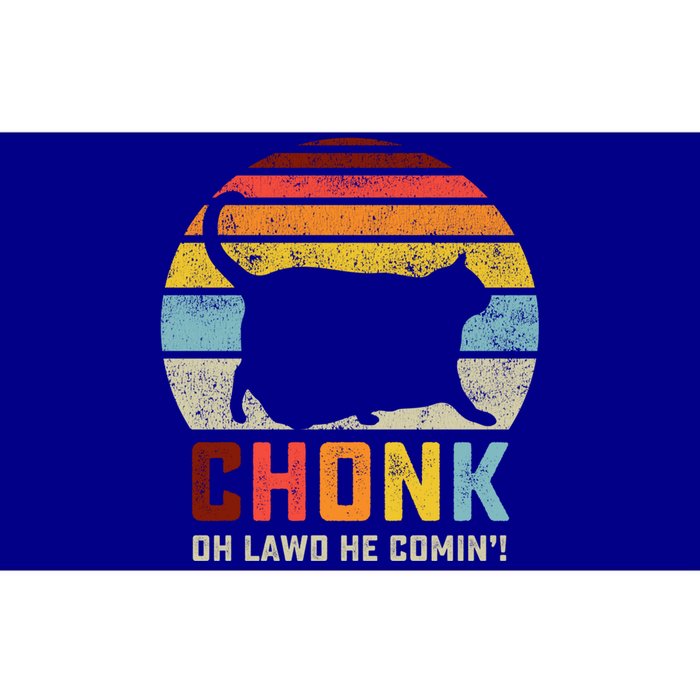 Chonk Cat Scale Meme Funny Retro Style Vintage Cats Memes Gift Bumper Sticker