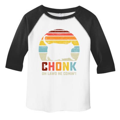 Chonk Cat Scale Meme Funny Retro Style Vintage Cats Memes Gift Toddler Fine Jersey T-Shirt