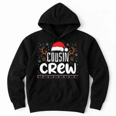 Cousin Crew Santa T shirt Christmas Family Matching Pajamas Hoodie