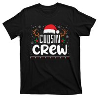 Cousin Crew Santa T shirt Christmas Family Matching Pajamas T-Shirt