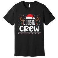 Cousin Crew Santa T shirt Christmas Family Matching Pajamas Premium T-Shirt