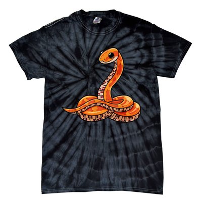 Cute Corn Snake Tie-Dye T-Shirt