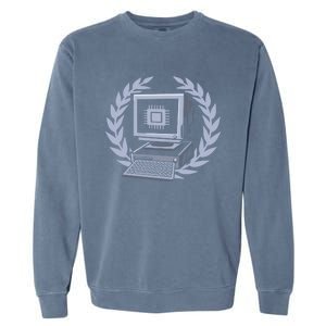 Coder Computer Software Engineer Gift Developer Programmer Meaningful Gift Garment-Dyed Sweatshirt