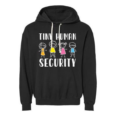 Child Care School Teacher Daycare Provider Garment-Dyed Fleece Hoodie