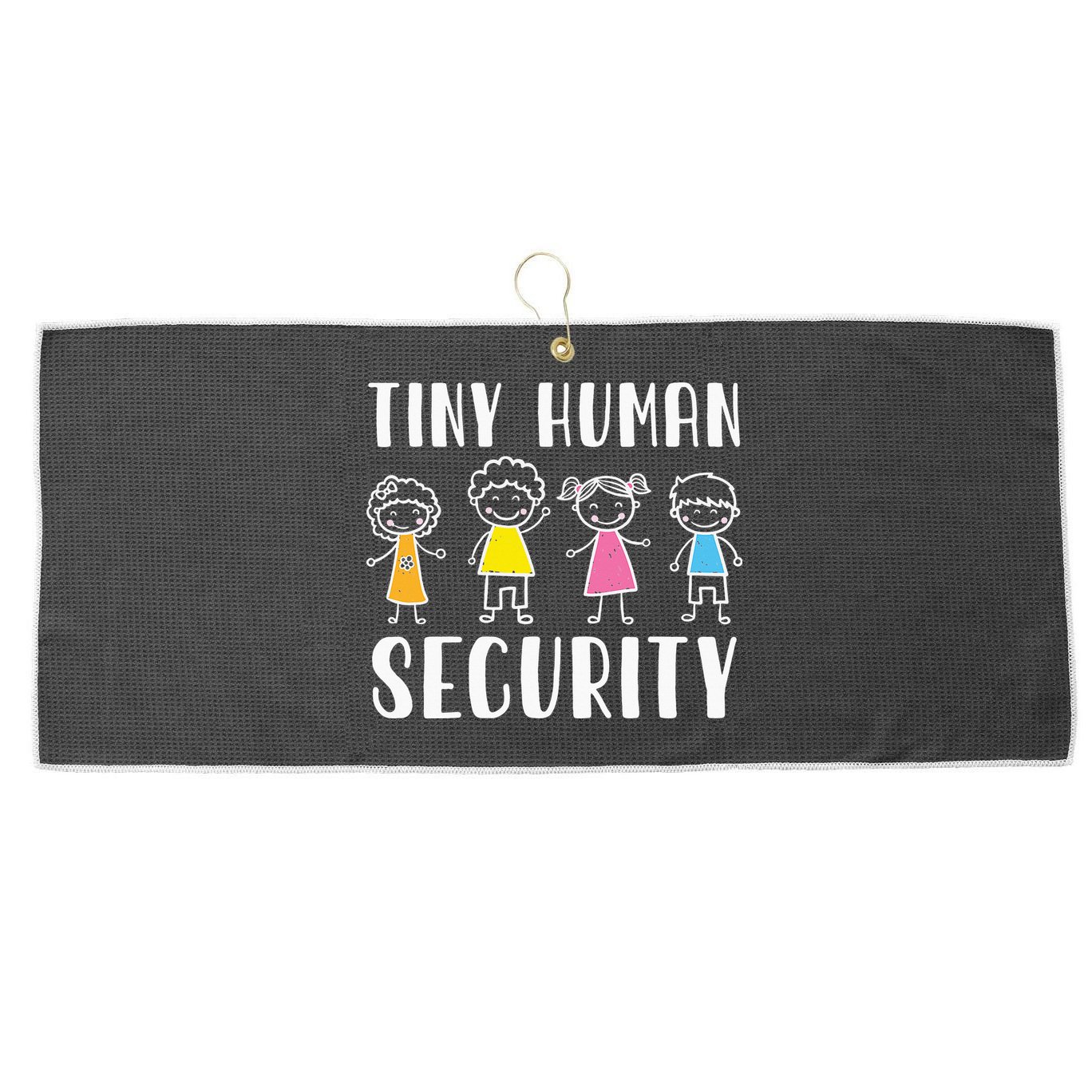 Child Care School Teacher Daycare Provider Large Microfiber Waffle Golf Towel