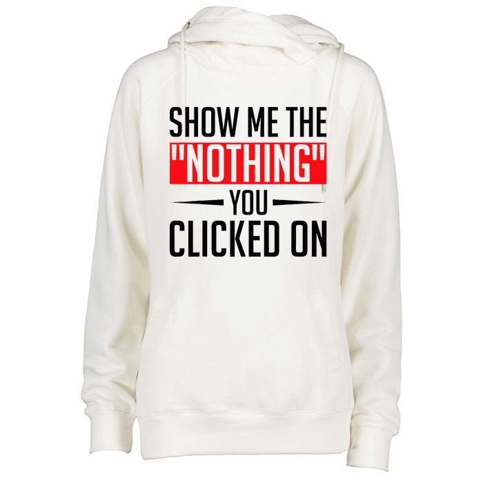 Cybersecurity Computer Security Cyber Security The Nothing Womens Funnel Neck Pullover Hood