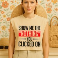 Cybersecurity Computer Security Cyber Security The Nothing Garment-Dyed Women's Muscle Tee